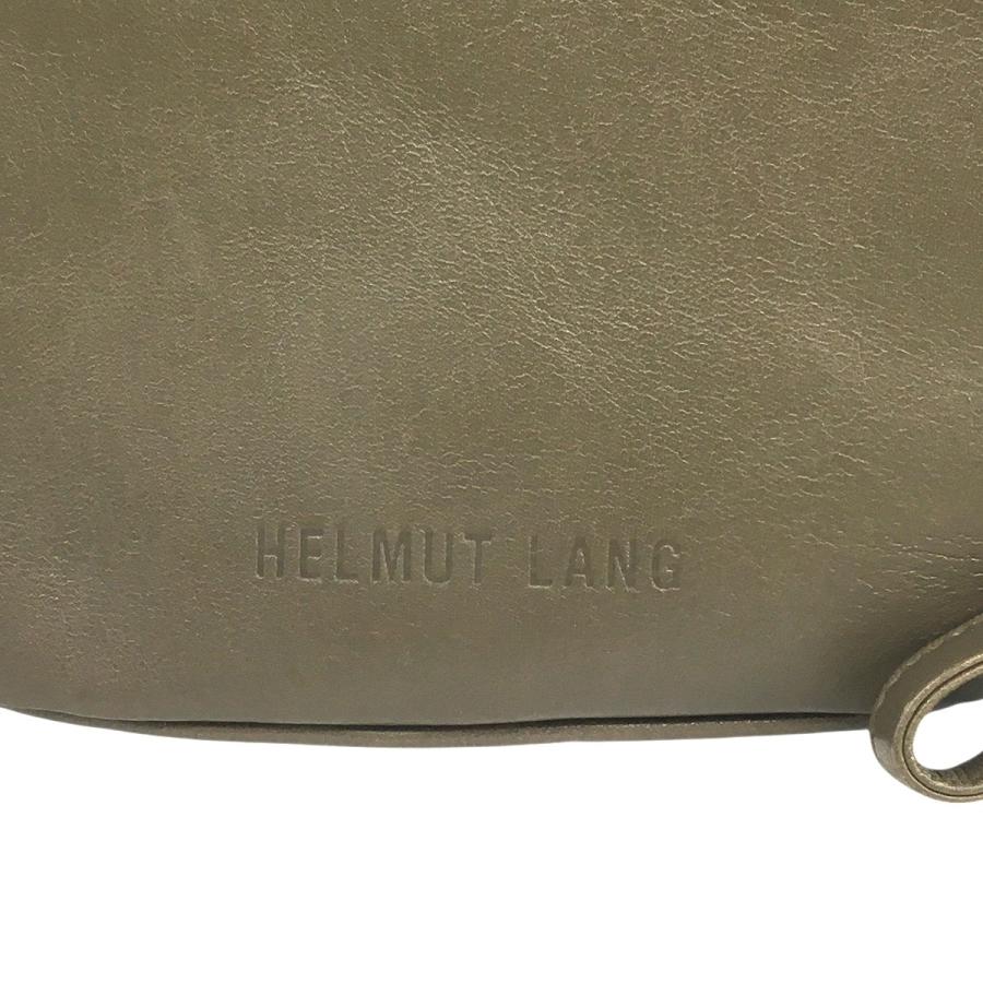HELMUT LANG（ヘルムートラング） 【値下げ】HELMUT LANG ロゴ レザー