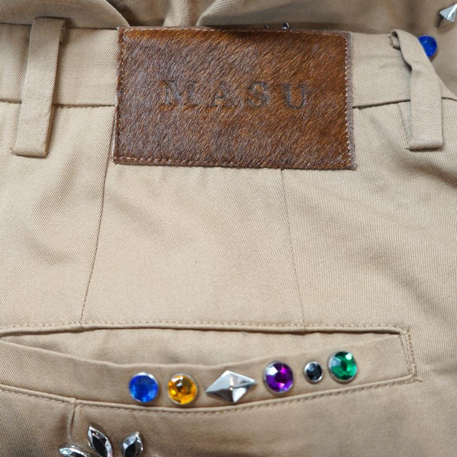 値下げ】MASU 25AW GALAXY STRAIGHT TROUSERS ギャラクシー ライン 