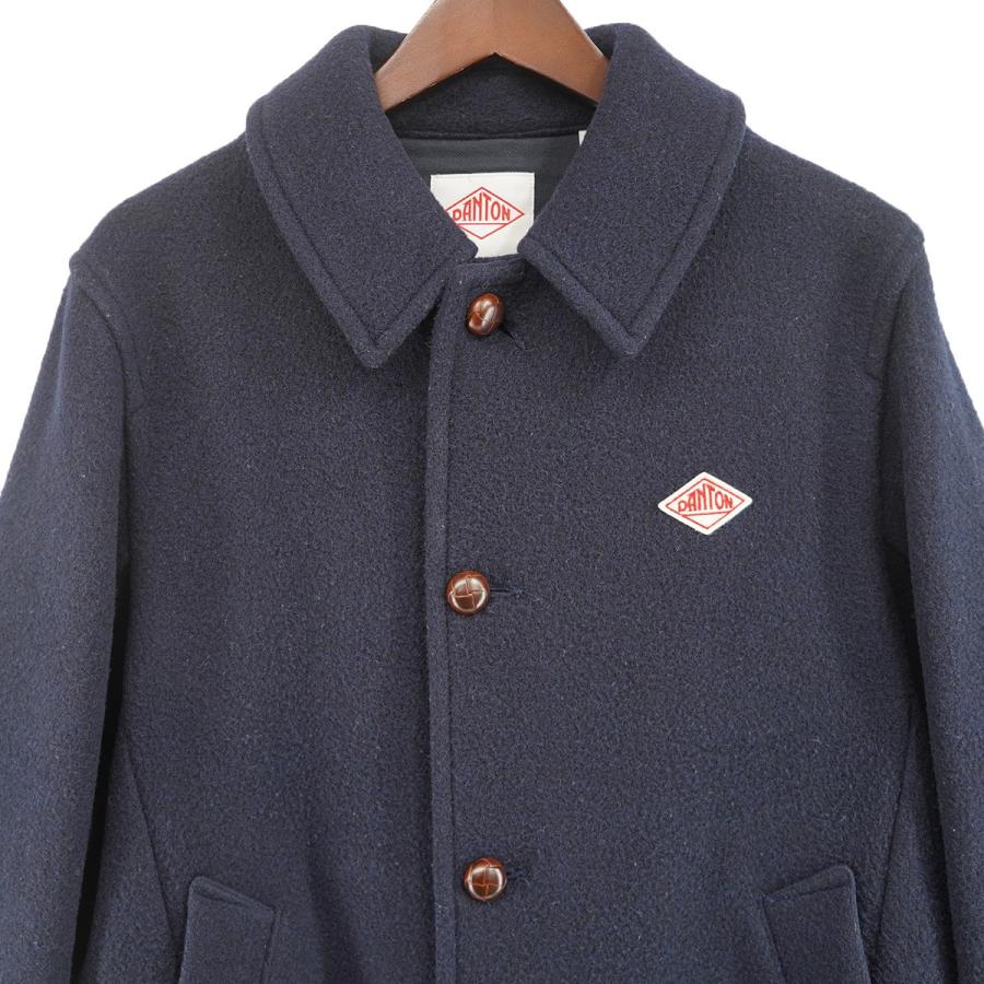 Danton（ダントン） 最終価格 ロゴ ウールモッサ シングルコート