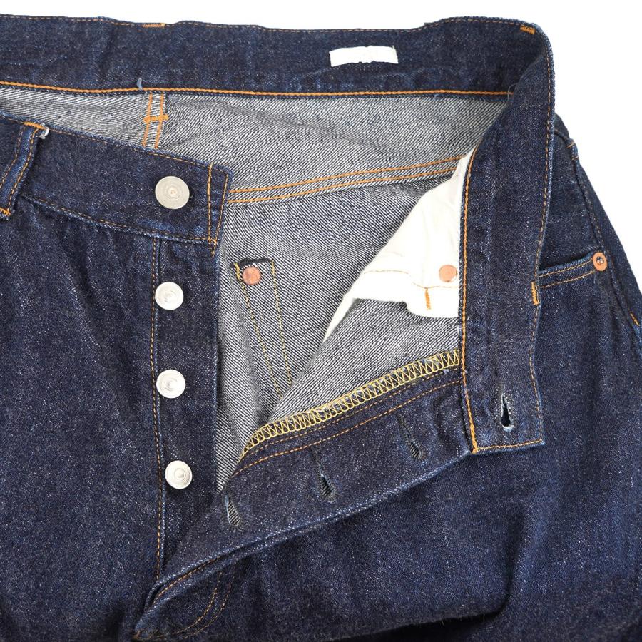 コモリ COMOLI 22AW デニム 5Pパンツ インディゴ サイズ：1 COMOLI 