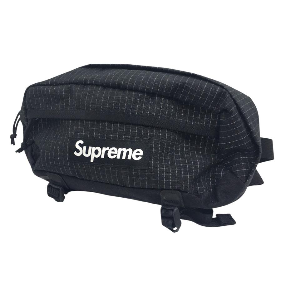 Supreme ボディバッグ チェック柄 ブラック Supreme（シュプリーム） 【値下げ】Supreme 24SS Waist Bag チェック