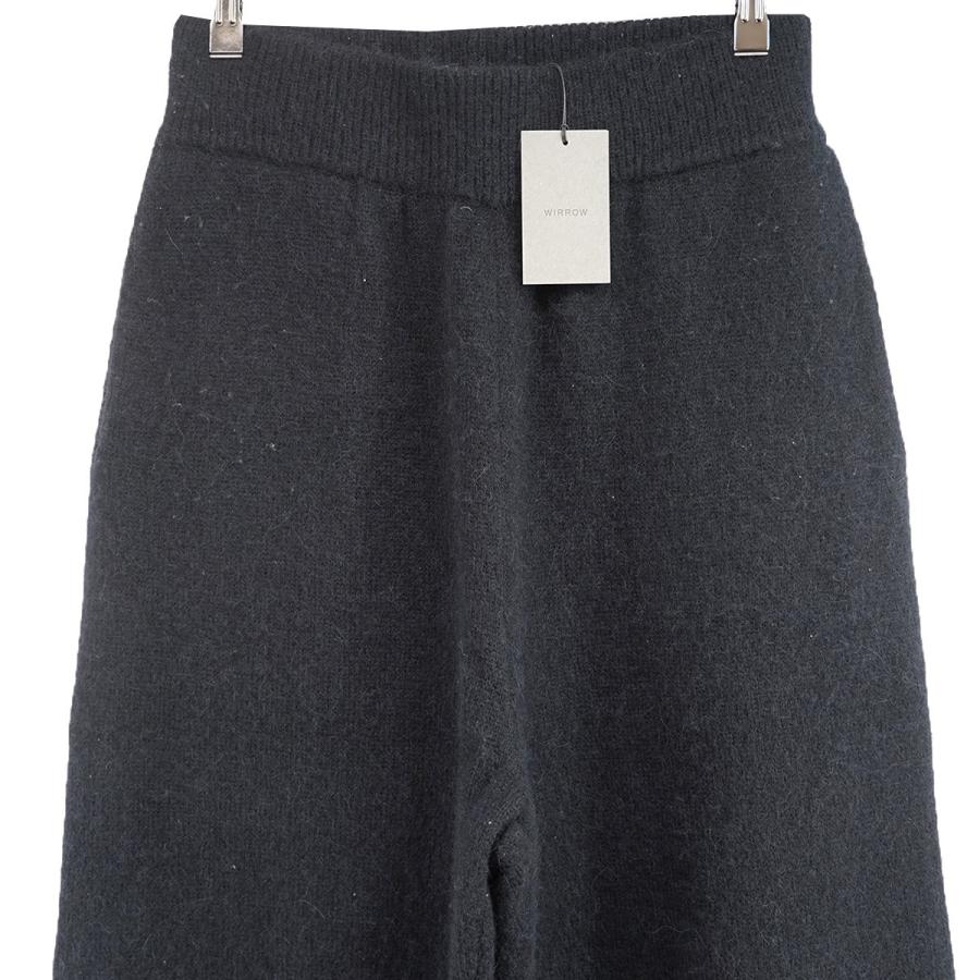WIRROW 23AW Alpaca wool knit pants ウィロー アルパカ ウール 
