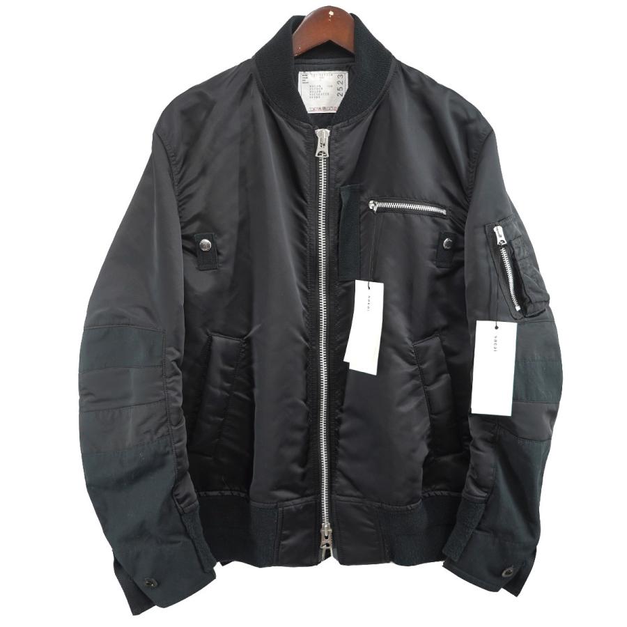 sacai（サカイ） sacai 21SS NYLON TWILL MA-1 BLOUSON ナイロン