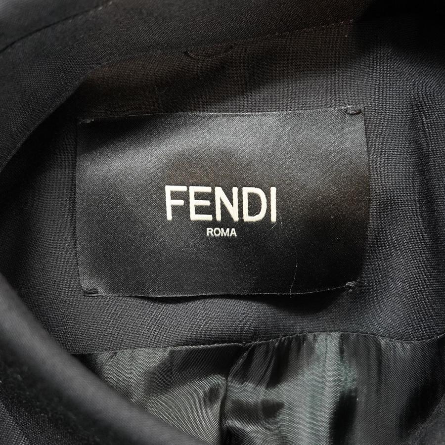 FENDI（フェンディ） FENDI 24SS GIACCA JACKET ロゴパッチ シャツ
