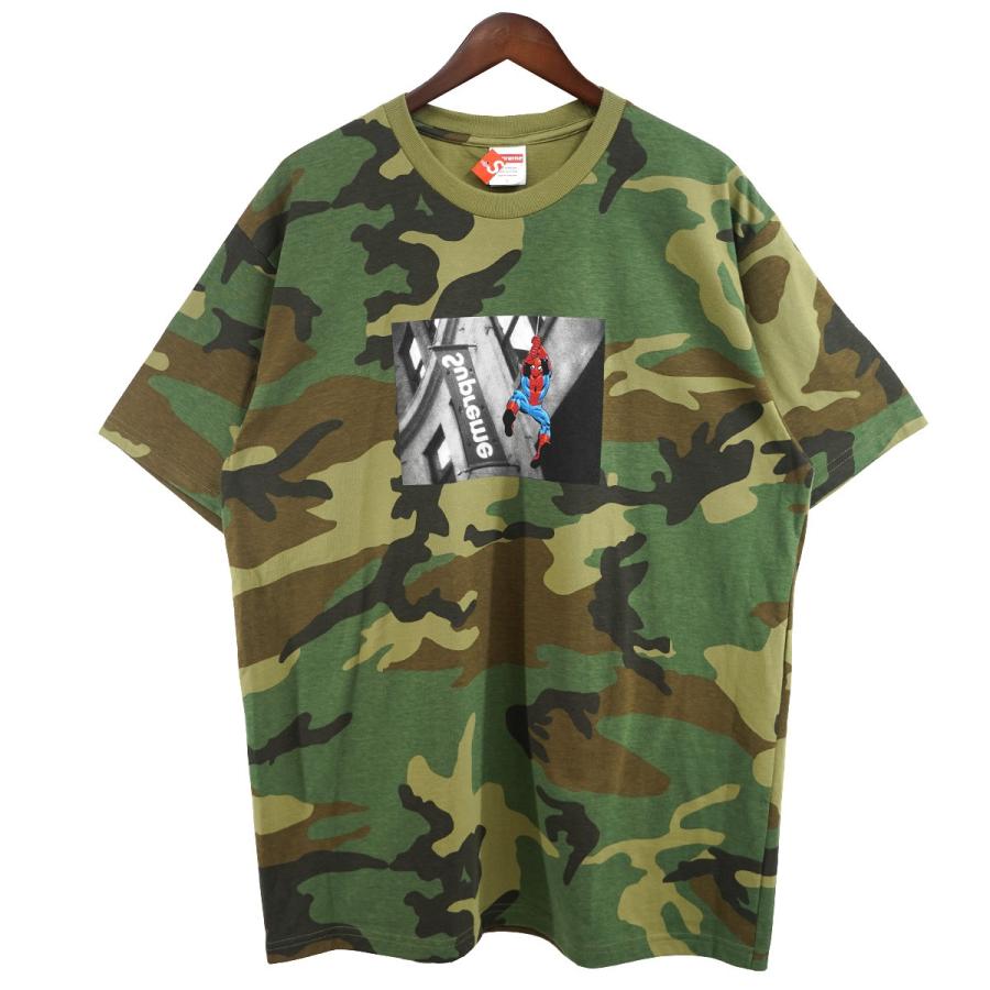 Supreme（シュプリーム） Supreme 26SS Spider-Man Tee Woodland Camo