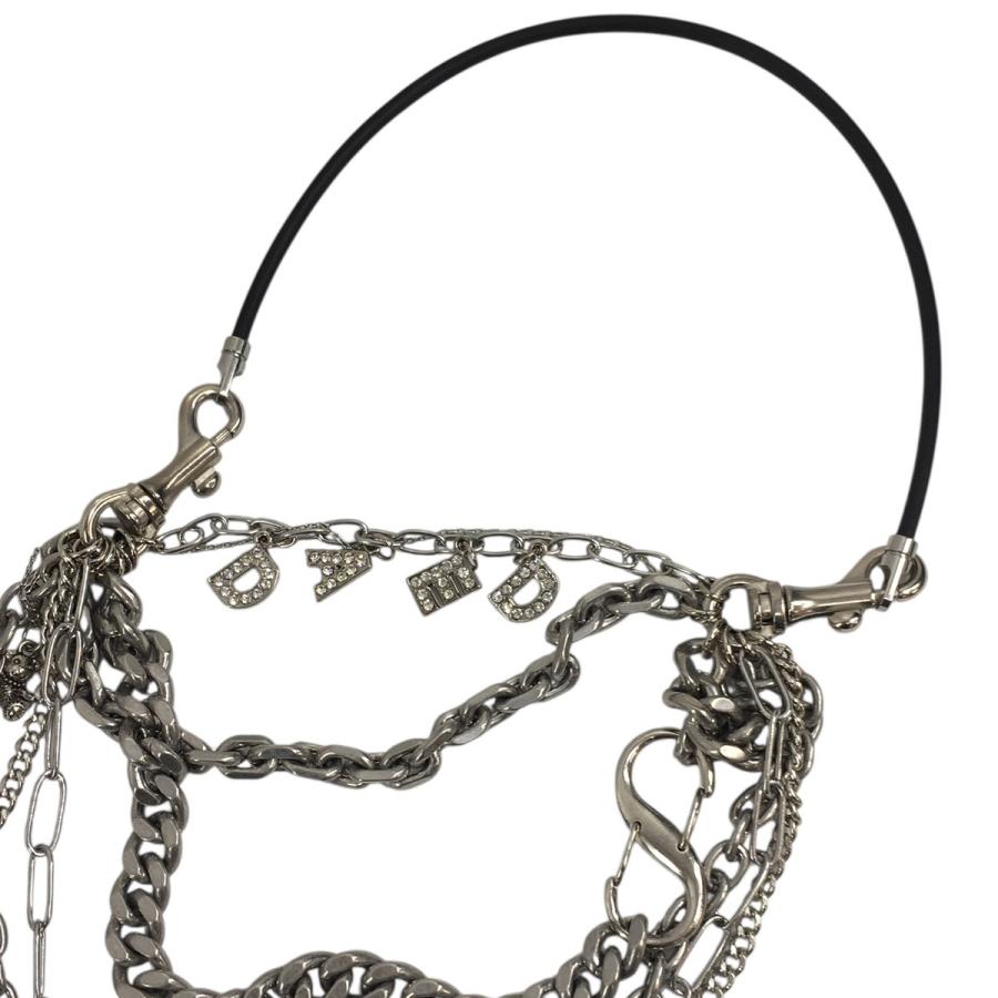【新品・最終値下げ】Doublet DEAD ネックレス　ブラック/シルバー 新品・最終値下げ】Doublet DEAD ネックレス ブラック/シルバー