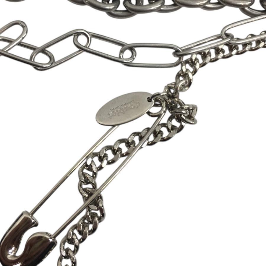 【新品・最終値下げ】Doublet DEAD ネックレス　ブラック/シルバー doublet (ダブレット) ×Colantotte MAGNETIC DEAD NECKLACE