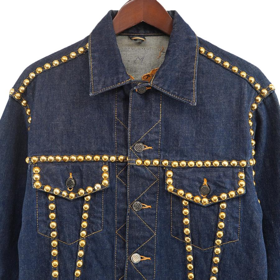 値下げ】KING JACKSON Vintage ヴィンテージ スタッズデニムジャケット