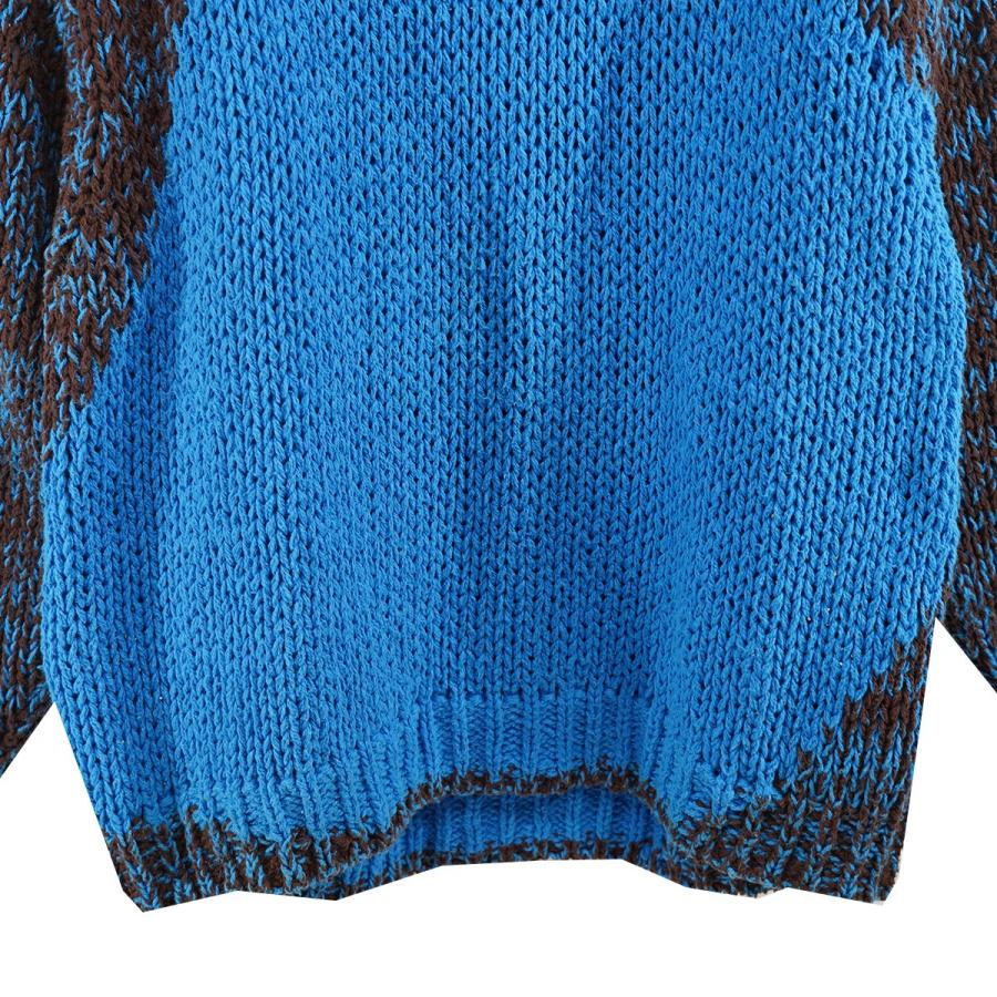 トップス YOKE 24SS INTARSIA CREWNECK SWEATER 2 YOAK（ヨーク） YOKE 24SS INTARSIA CREWNECK SWEATER インターシャ