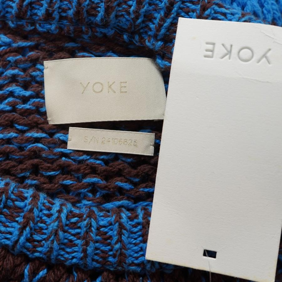 YOAK（ヨーク） YOKE 24SS INTARSIA CREWNECK SWEATER インターシャ