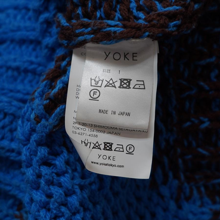 YOAK（ヨーク） YOKE 24SS INTARSIA CREWNECK SWEATER インターシャ