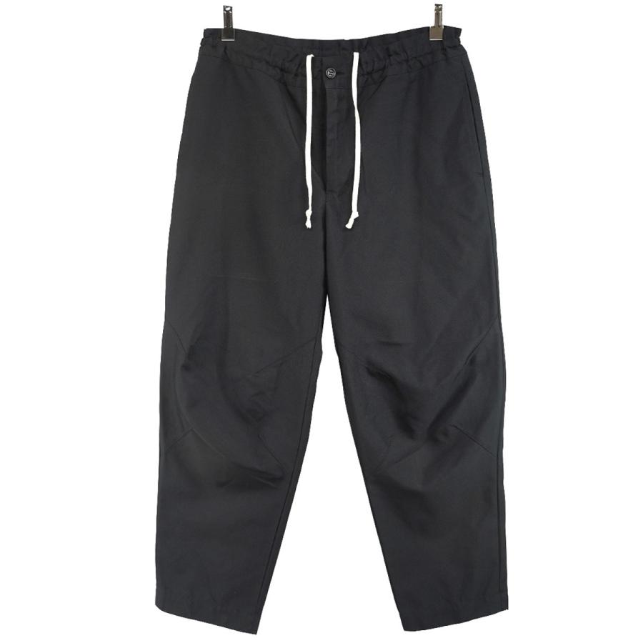 BLACK COMME des GARCONS ポリ縮絨 パンツ 黒 25ss BLACK COMME des GARCONS 【値下げ】BLACK 19AW ポリ縮絨 イージー