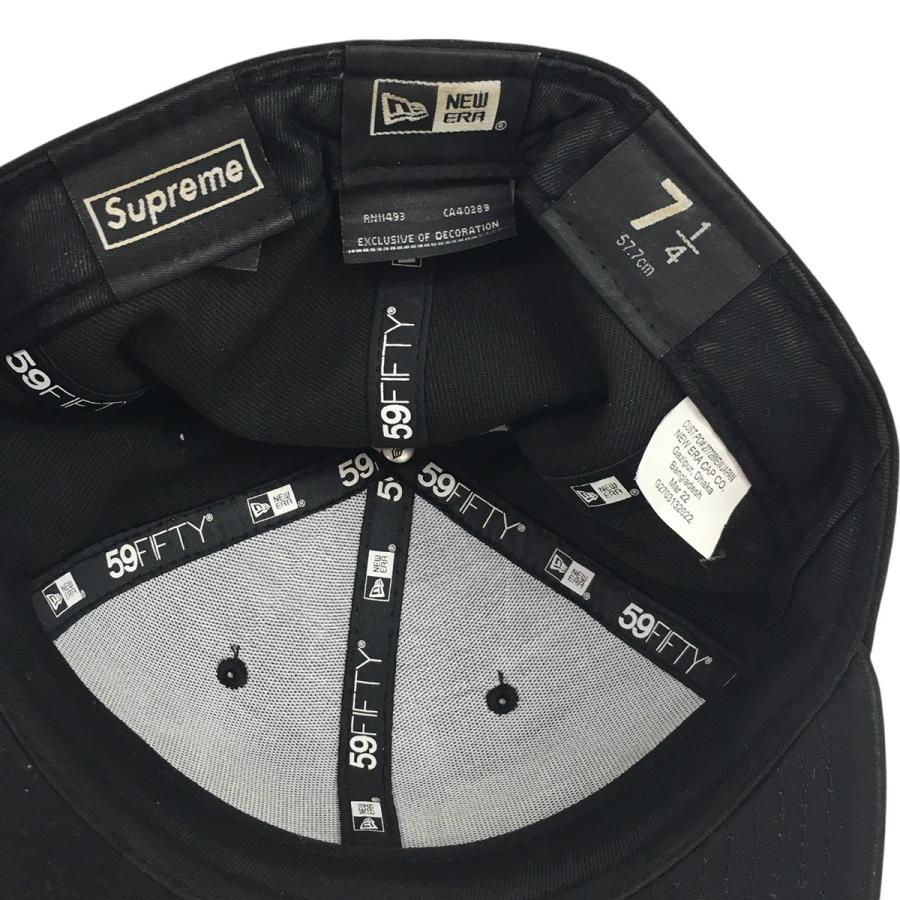 Supreme×NEW ERA ハンドスタイルロゴキャップ 60.6 Supreme（シュプリーム） シュプリーム×ニューエラ Supreme×New Era