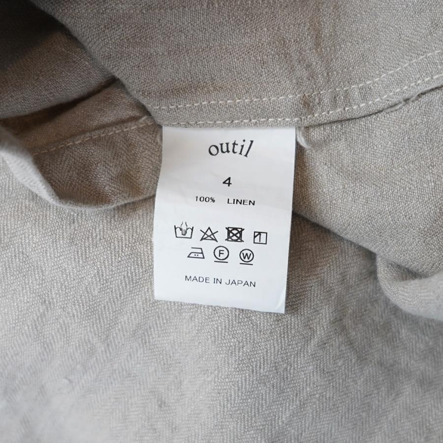 OUTIL ウティ OUTIL CHEMISIER ARLANC シェミジエ アルラン プル