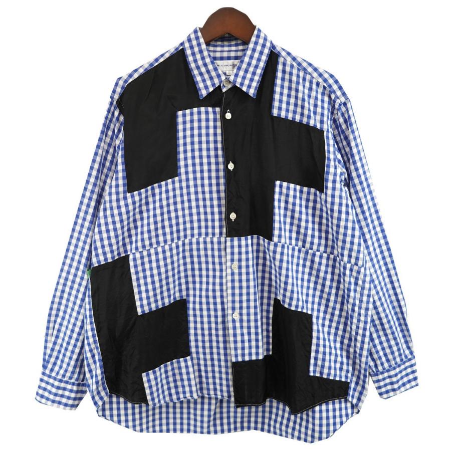 COMME des GARCONS SHIRT コムデギャルソンシャツ 11SS 切替 パッチ