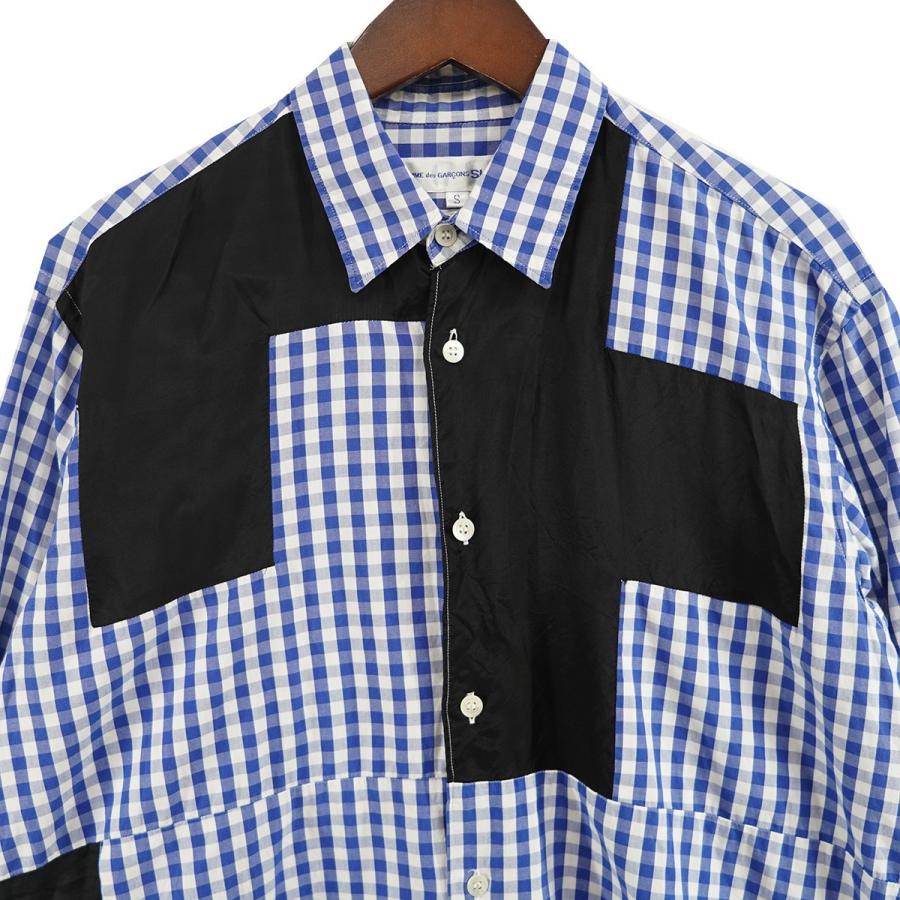 COMME des GARCONS SHIRT コムデギャルソンシャツ 11SS 切替 パッチ