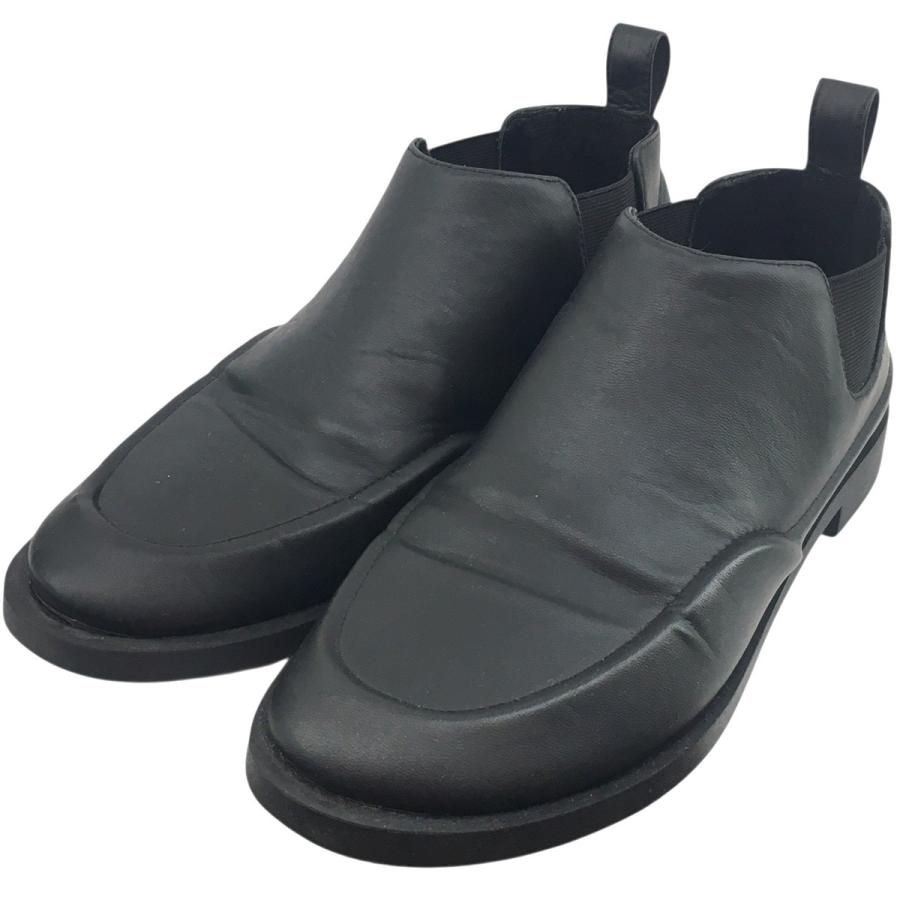 ISSEY MIYAKE MEN サイドゴアブーツ ブラック HOMME PLISSE ISSEY MIYAKE 【値下げ】HOMME サイドゴアブーツ