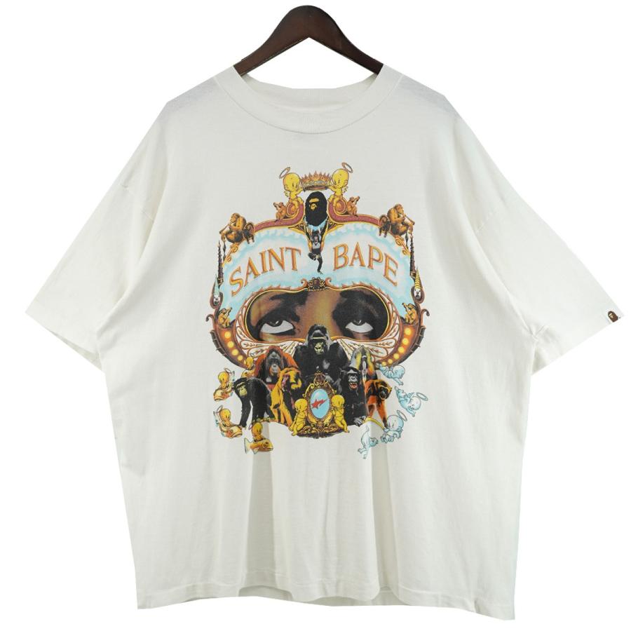 値下げ】SAINT MICHAEL×A BATHING APE 25AW A APER SS TEE GENERATION