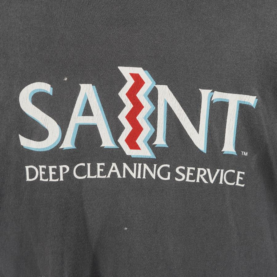 セントマイケル SAINT MICHAEL 26SS SS T-SHIRT／SAINT DEEP CLEANING