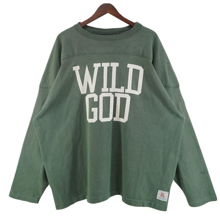 セントマイケル 26SS FOOTBALL SWEAT/WILD GOD セントマイケル SAINT MICHAEL 26SS FOOTBALL SWEAT／WILD GOD ロゴ