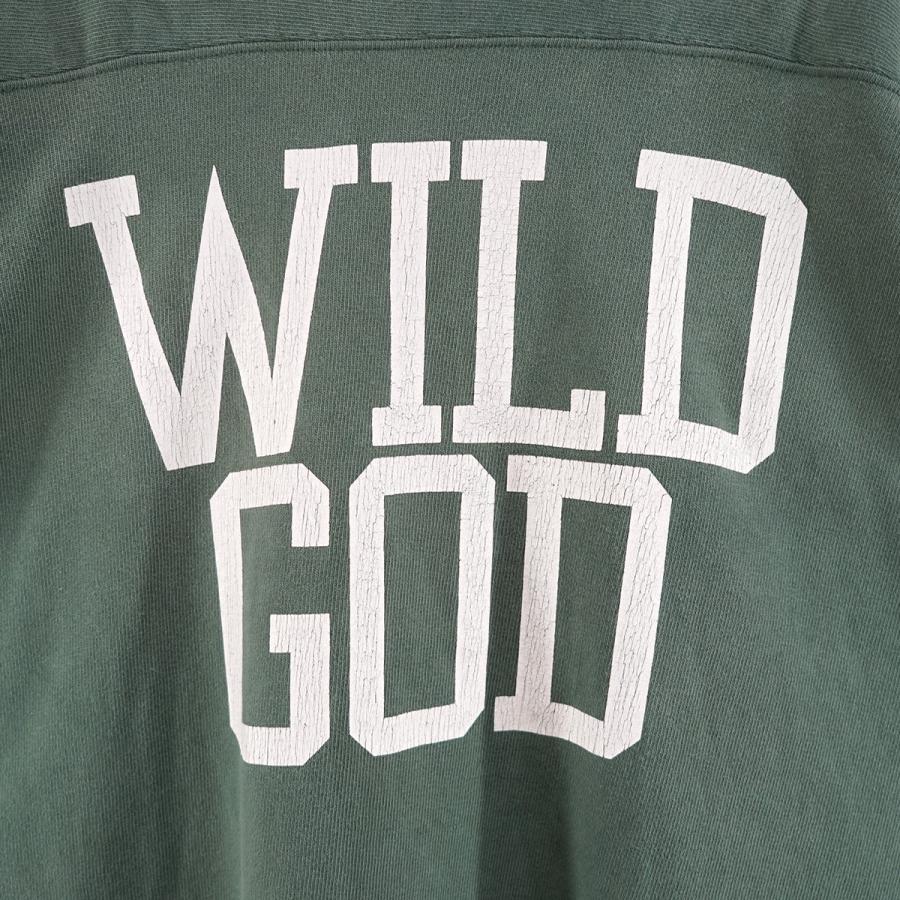 セントマイケル SAINT MICHAEL 26SS FOOTBALL SWEAT／WILD GOD ロゴ