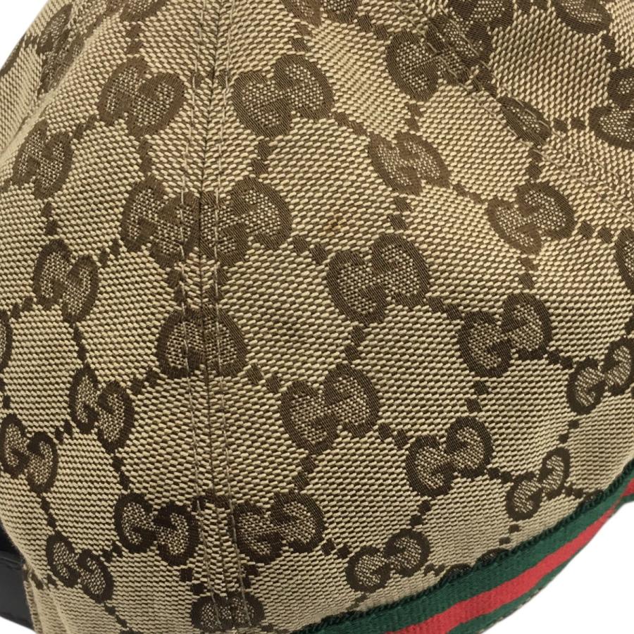 GUCCI（グッチ） オリジナル GGキャンバス ロゴ ベースボール キャップ