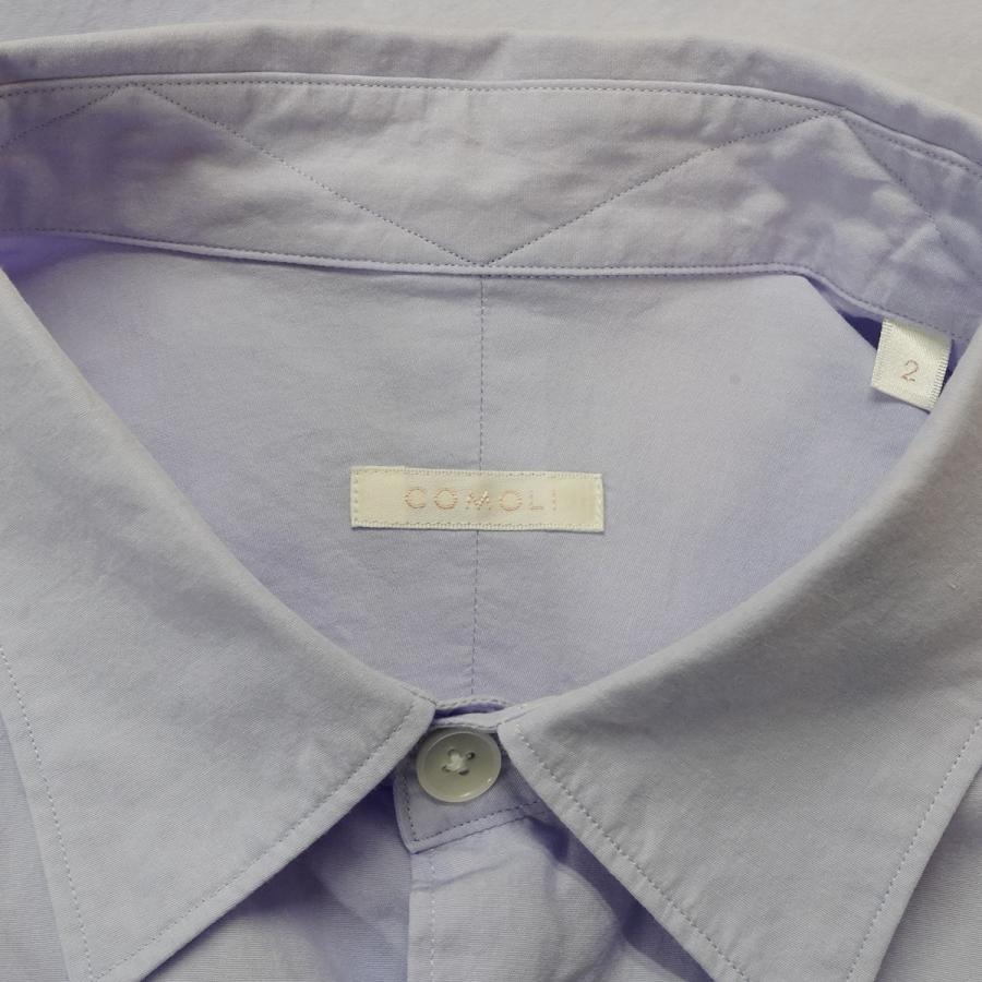 COMOLI（コモリ） COMOLI 23SS 限定カラー コモリシャツ サックス