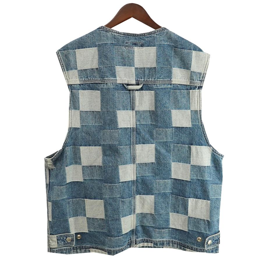【値引可】SS21 supreme Patched Denim Vest Supreme（シュプリーム） Supreme 21SS Patched Denim Vest ロゴ