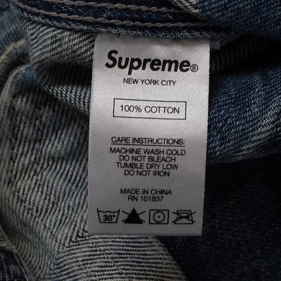 Supreme（シュプリーム） Supreme 21SS Patched Denim Vest ロゴ