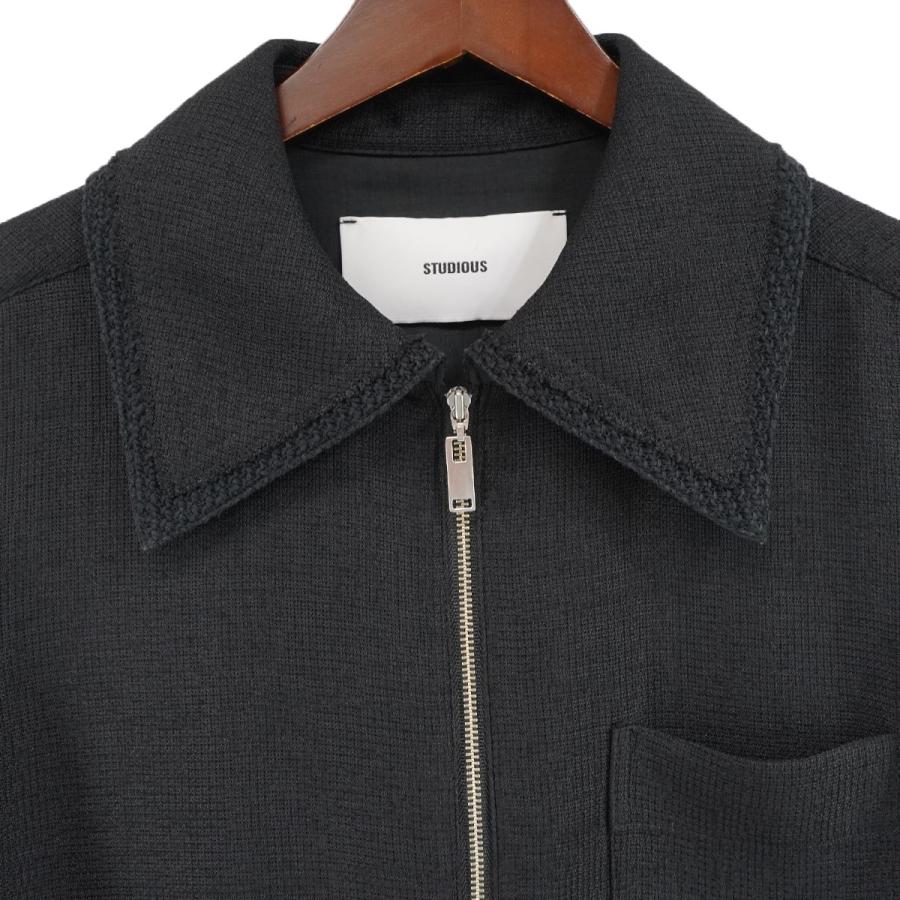 STUDIOUS（ステュディオス） STUDIOUS 24SS Half Sleeve Mesh Shirt