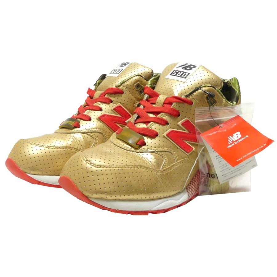 STUSSY stussy × newbalance undefeated hectic MT580 UGD GOLD 