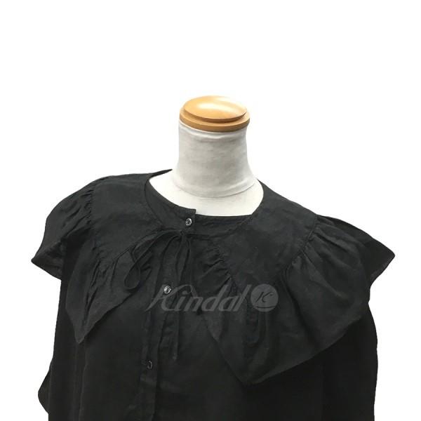 nest Robe 【値下げ】nest 2022SS リネン 2way付け襟ワンピース  