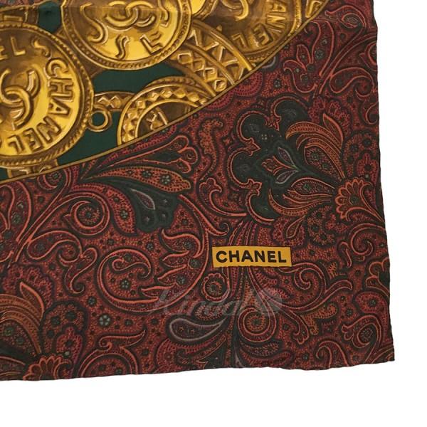 爆売りセール開催中シャネル CHANEL ココマーク ブラウン ペイズリー