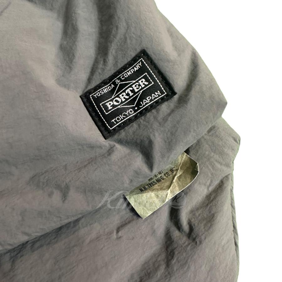 値下げ】N．HOOLYWOOD×PORTER 23SS ヘルメットバッグ チャコールグレー  