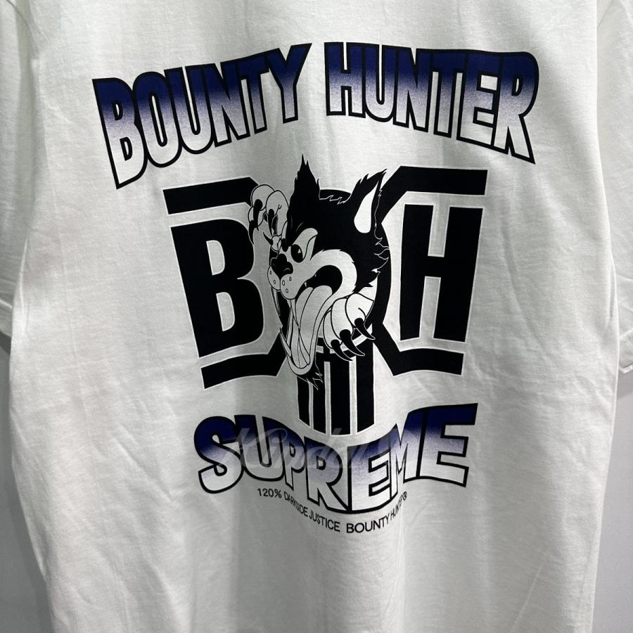 【値下げ】SUPREME Bounty Hunter 23AW Wolf Tee ウルフTシャツ ホワイト サイズ：M (学芸大学店)