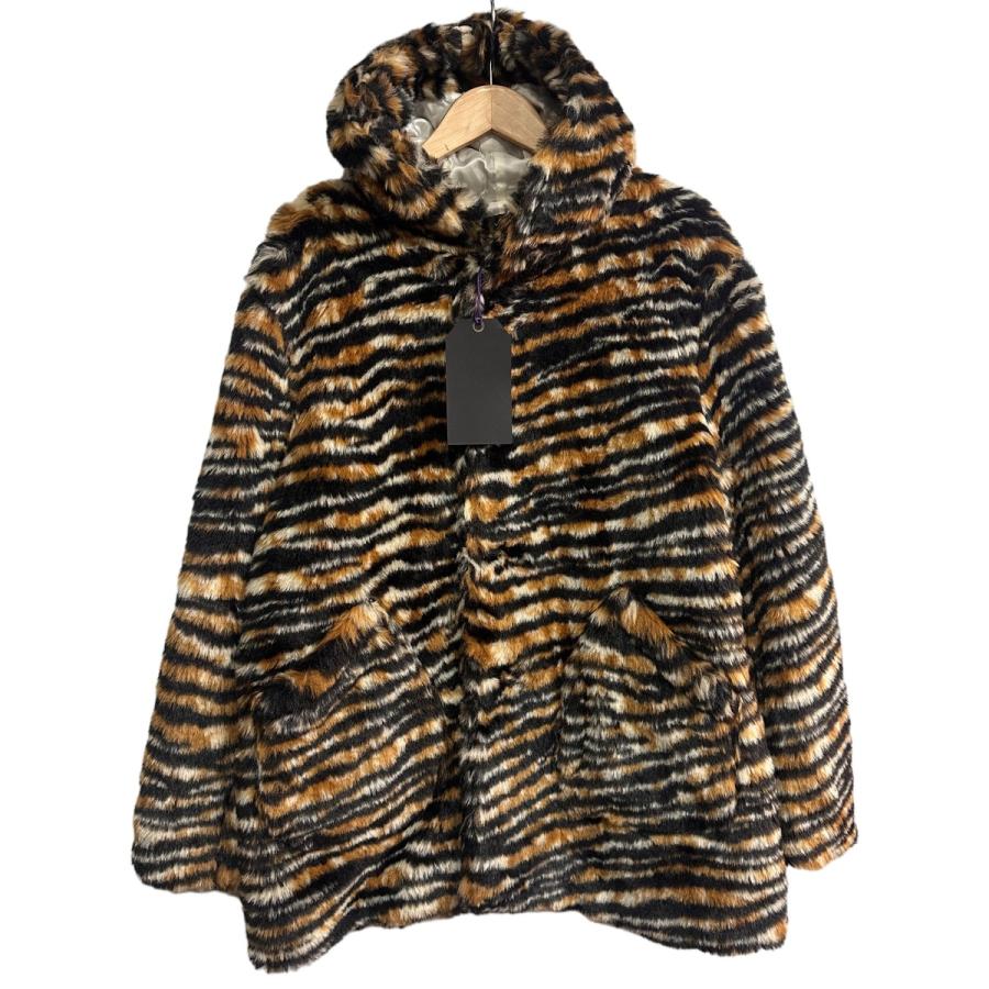 値下げ】Needles 19AW Hooded Coat-Acrylic Fur／Tiger フェイクファー