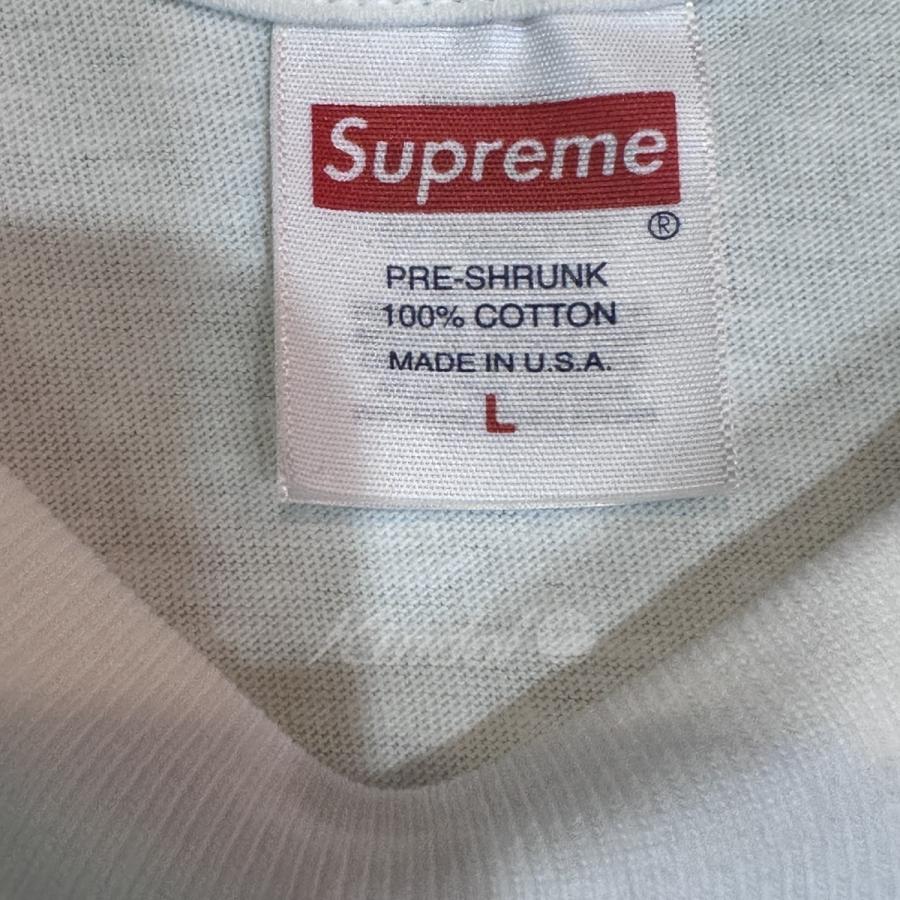 Supreme 23AW Gotham Tee ゴッサムTシャツ ホワイト サイズ：L (学芸  