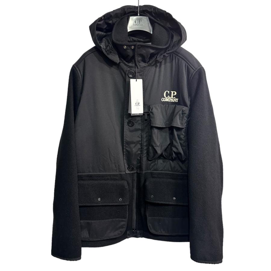 値下げ】C．P COMPANY 23AW Duffel Mixed Goggle Jacket ブラック  