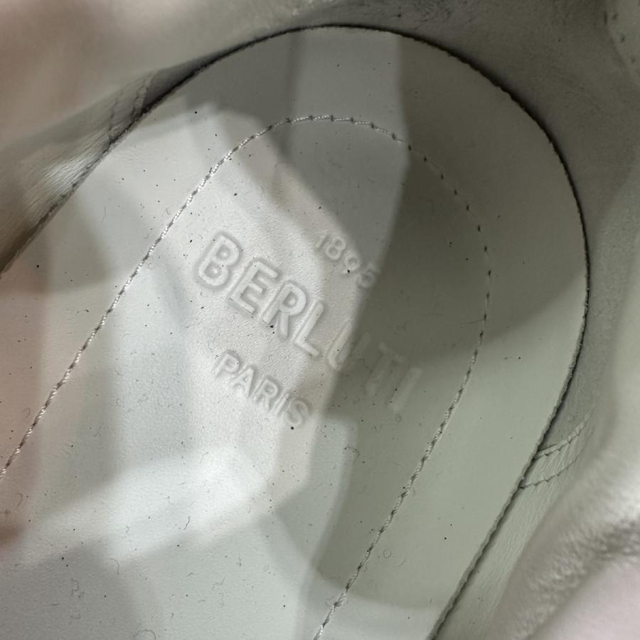 ベルルッティ Berluti Stellar braided leather sneakers レザースニーカー ホワイト サイズ：UK7/25.5〜｜kindal｜08