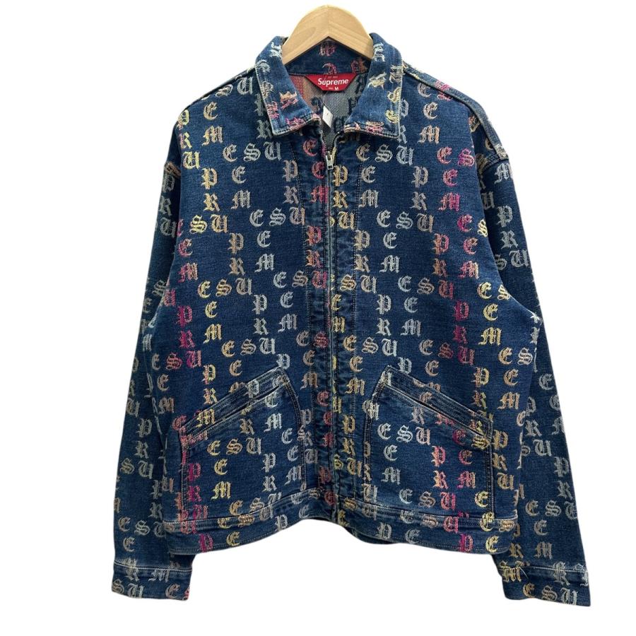 値下げ】Supreme 22SS／ Gradient Jacquard Denim Work Jacket デニム 