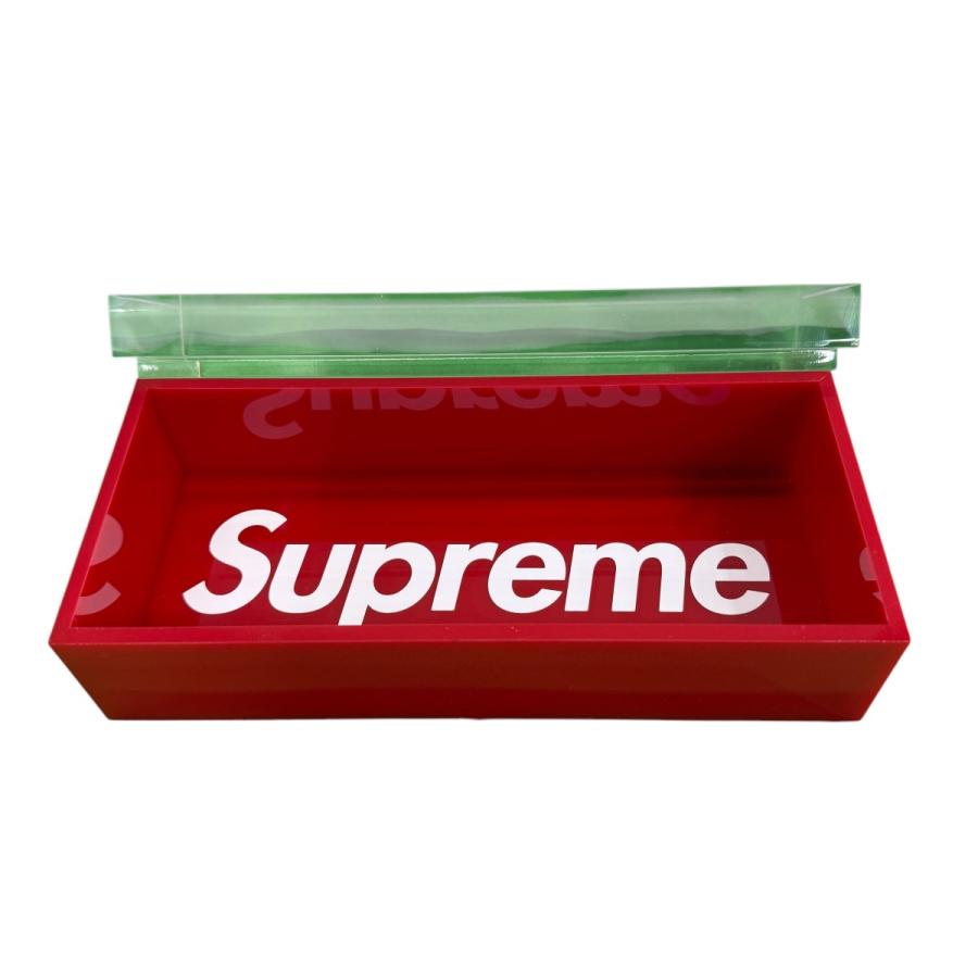Supreme』シュプリーム アクリルボックスケース / レッド