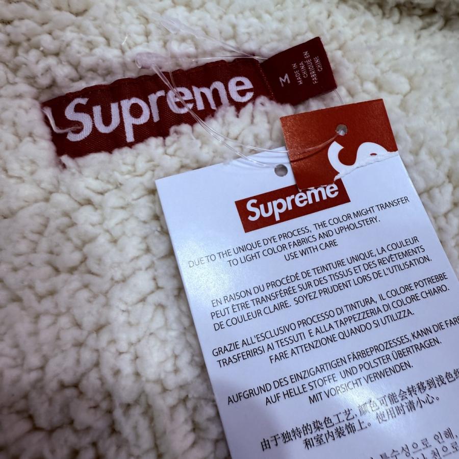 Supreme シュプリーム 24FW／ Faux Shearling Lined Work Shirt