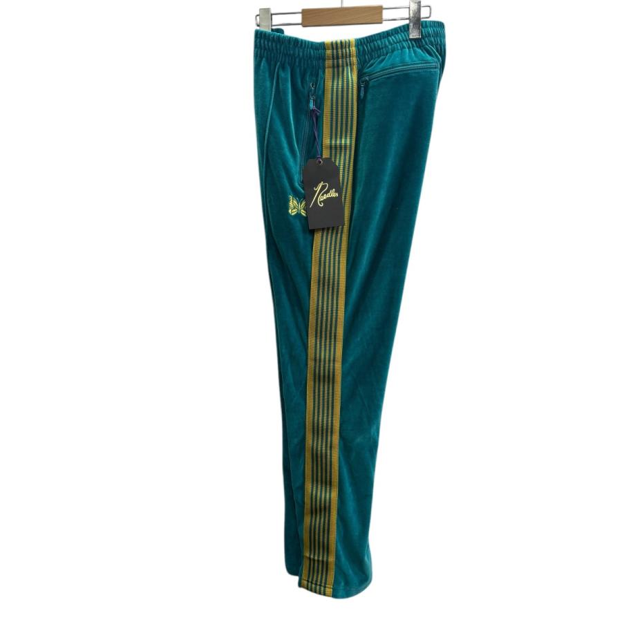 needles トラックパンツ　ブルー　ナロー　ブラック　ターコイズ 19SS needles トラックパンツブルーナローブラックターコイズ