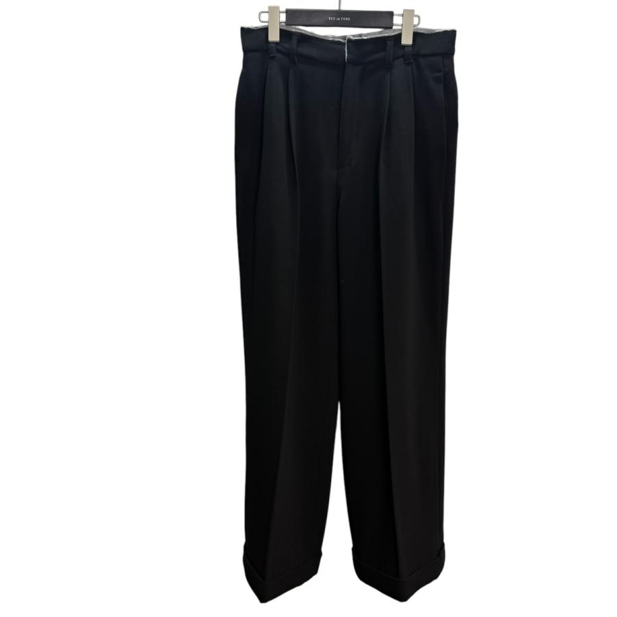 BED J.W. FORD ベッドフォード J．W． 25SS／ WOOL WIDE TROUSERS 