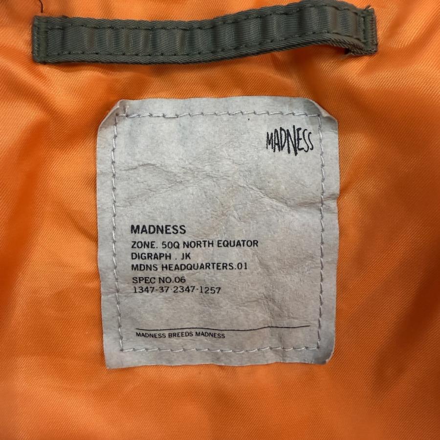 マッドネス MADNESS 24AW/ VINTAGE MA-1 FLIGHT BOMBER マッドネス MADNESS 24AW/ VINTAGE MA-1 FLIGHT BOMBER