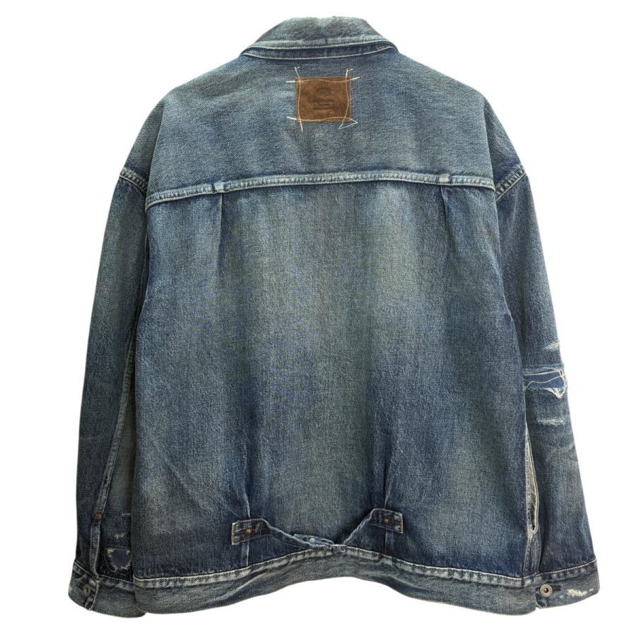 ジャケット・アウター 24AW MADNESS AGING TYPE-I DENIM TRACKER 値下げ】MADNESS 24AW／ AGING TYPE-I DENIM TRACKER エイジングタイプ