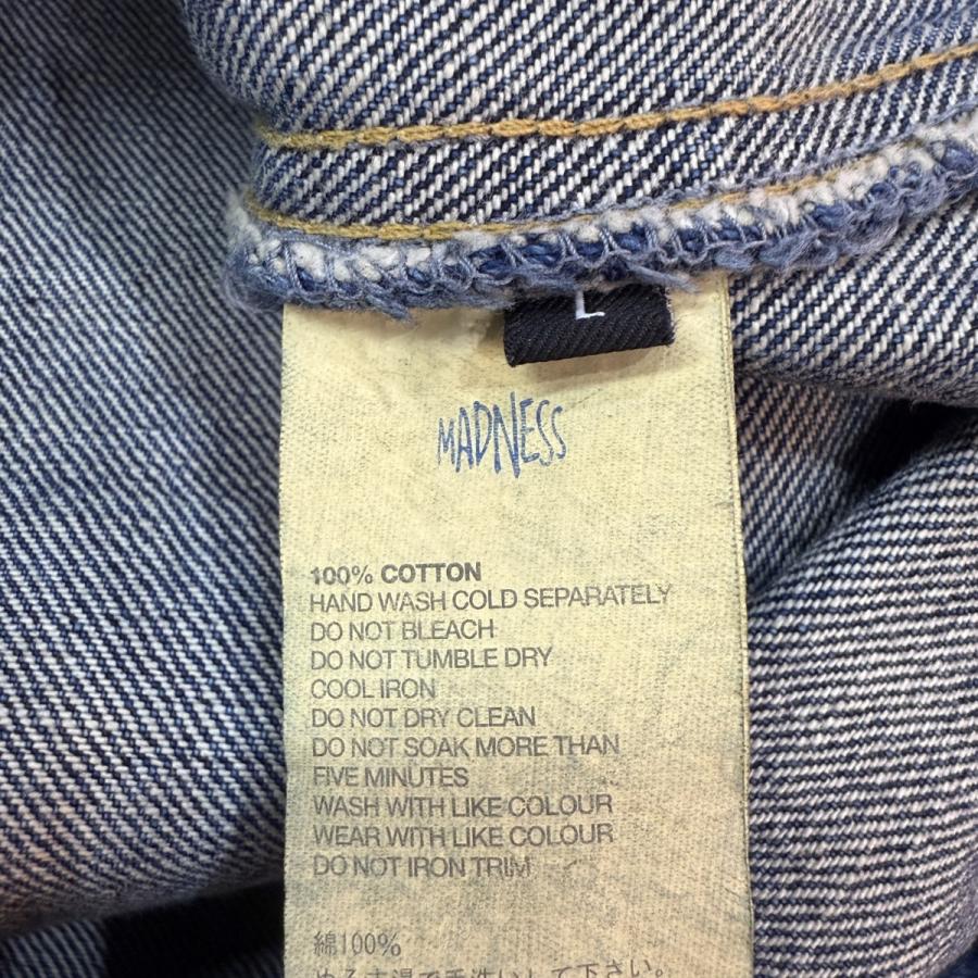 値下げ】MADNESS 24AW／ AGING TYPE-I DENIM TRACKER エイジングタイプ