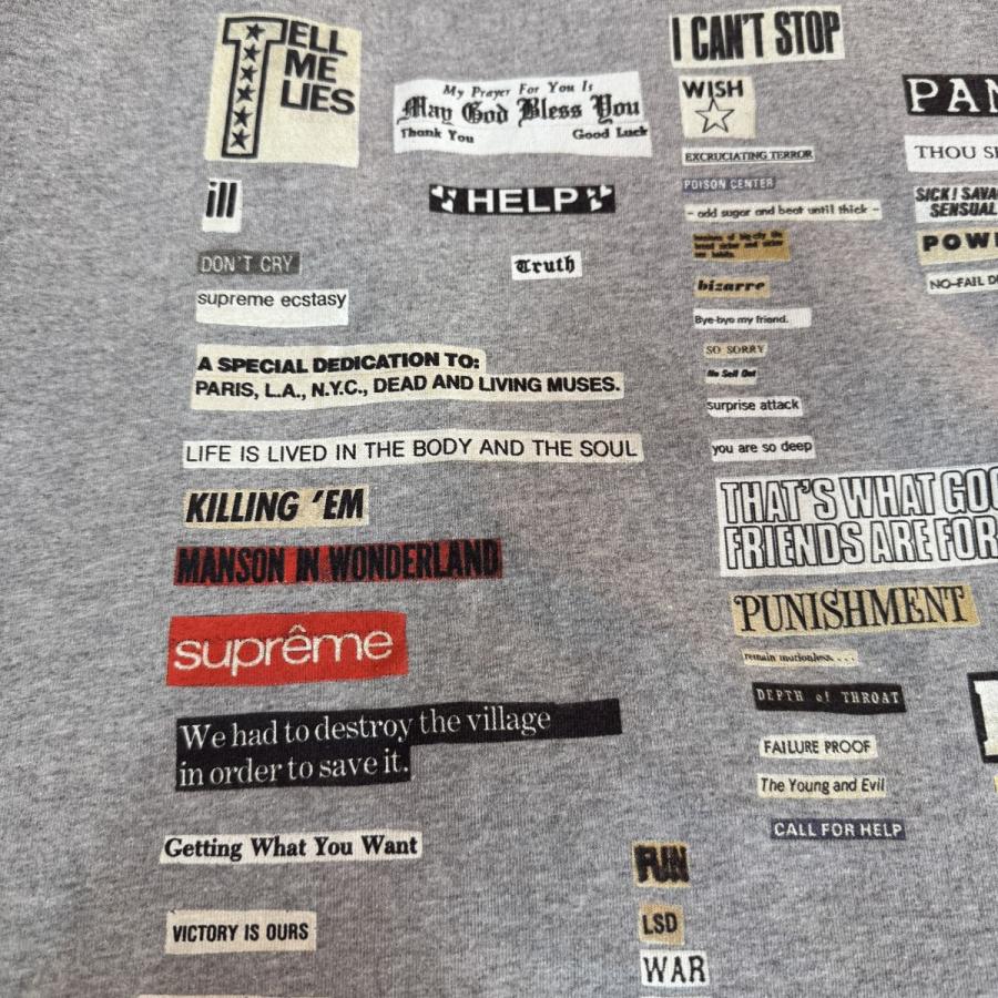 Supreme（シュプリーム） 【値下げ】Supreme 18AW Cutouts Tee カット 