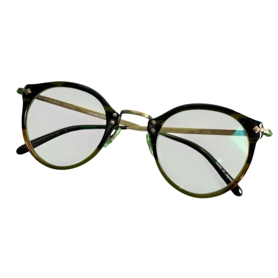 OLIVER PEOPLES オリバーピープルズ 505 8108 雅 ／彫刻デザインメタル  