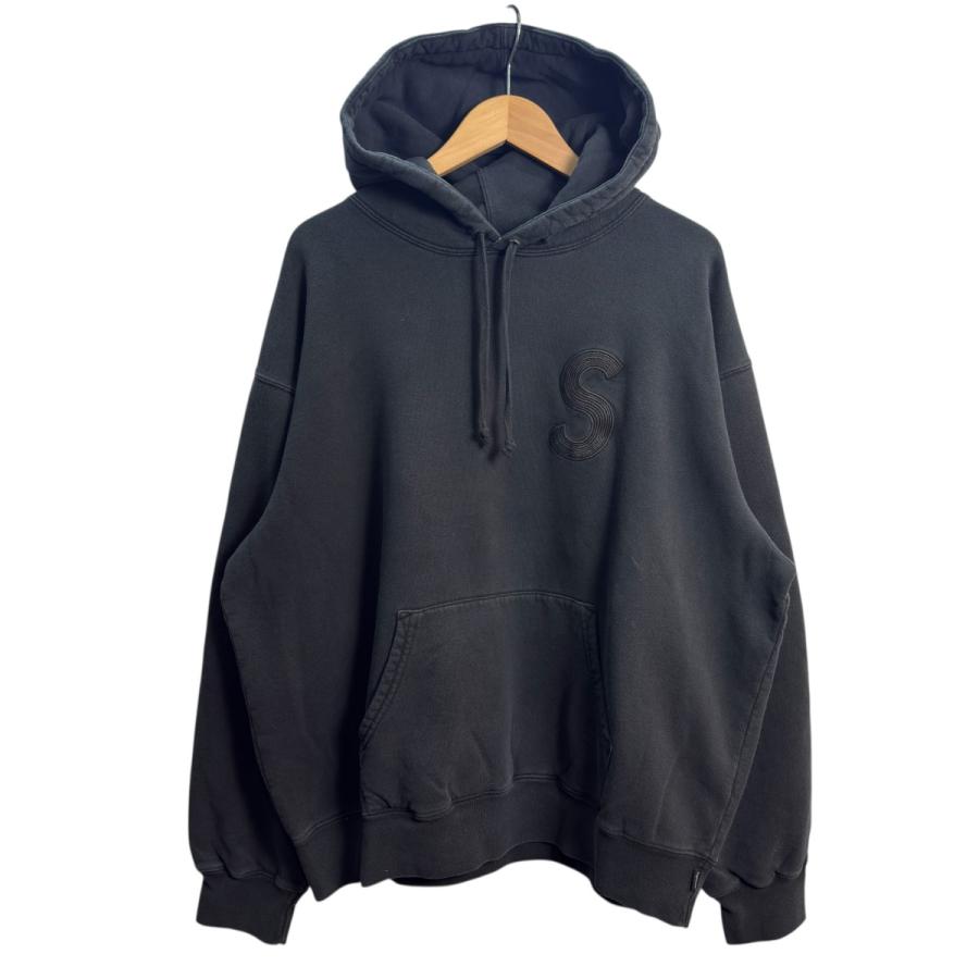 Supreme / 23SS/Overdyed S Logo Hooded Sweatshirt/パーカー/M/コットン/GRY// Supreme（シュプリーム） Supreme 23SS／ Overdyed S Logo Hooded